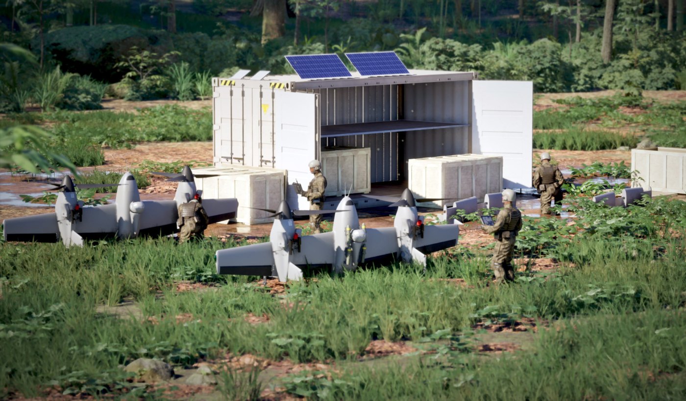 Sikorsky Unveils Containerized Drone System