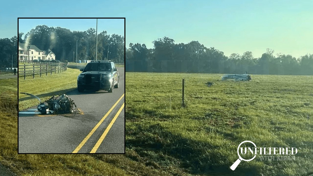 Ascension: Motor separates from small plane ahead of crash in field