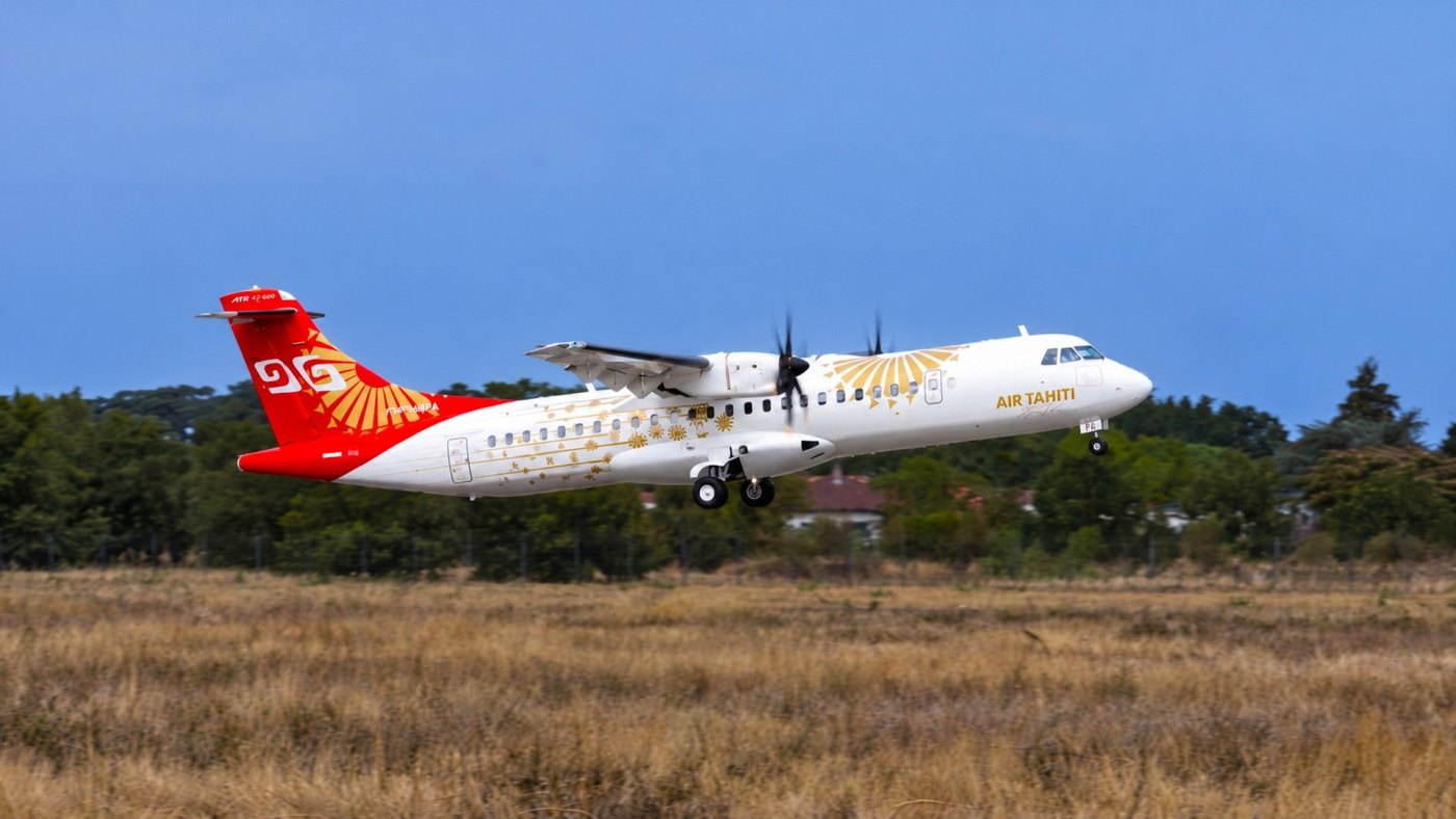 Air Tahiti All First Class ATR-72 Begins Epic 6-Day, 9-Airport Journey From France To Tahiti