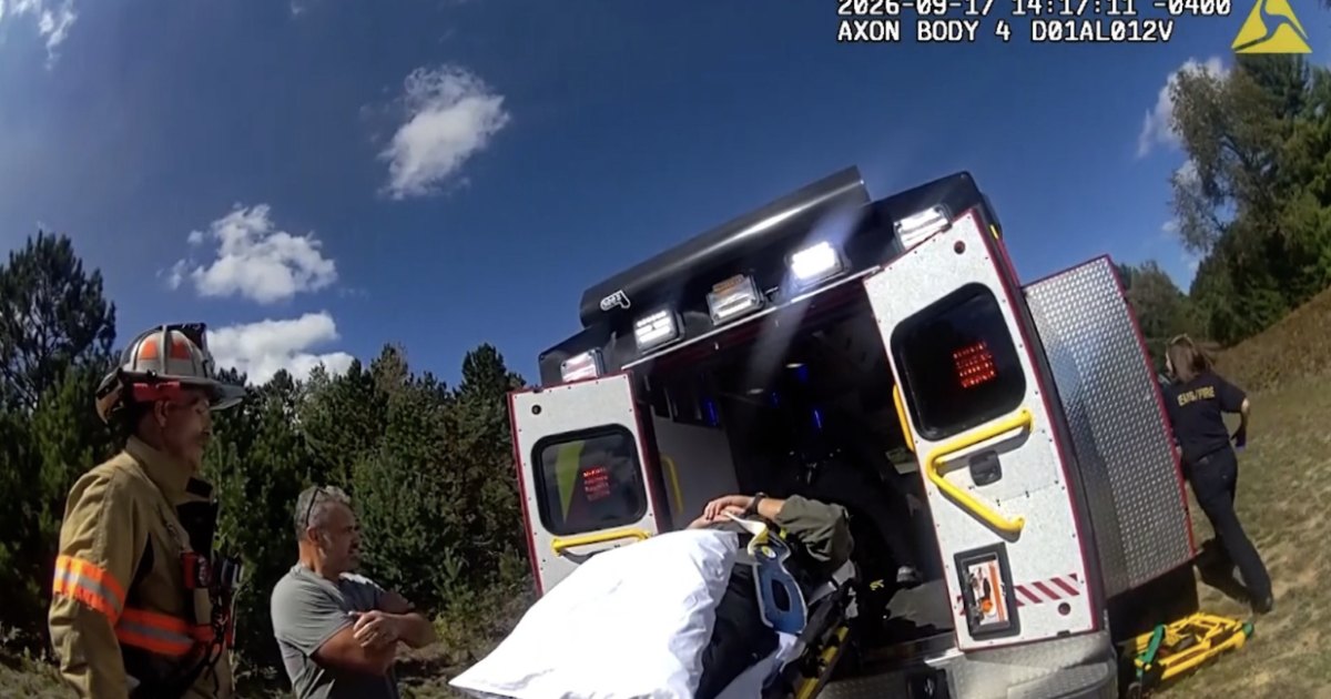 Exclusive: Body camera video shows military pilot’s rescue after Michigan jet crash