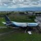 Air Force One’s emergency slide inflated accidentally moments before takeoff