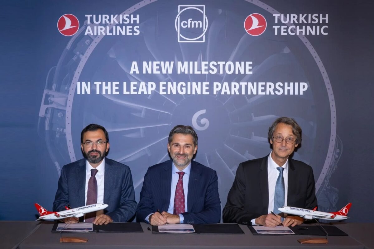 Turkish Airlines signs MOU with CFM for 300 MAX engines and support for over 600