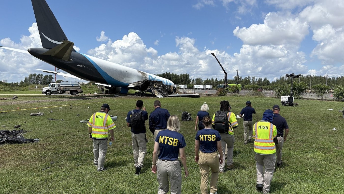 'Utter devastation': NTSB investigation underway after Amazon cargo plane crash leaves 5 dead, 5 injured