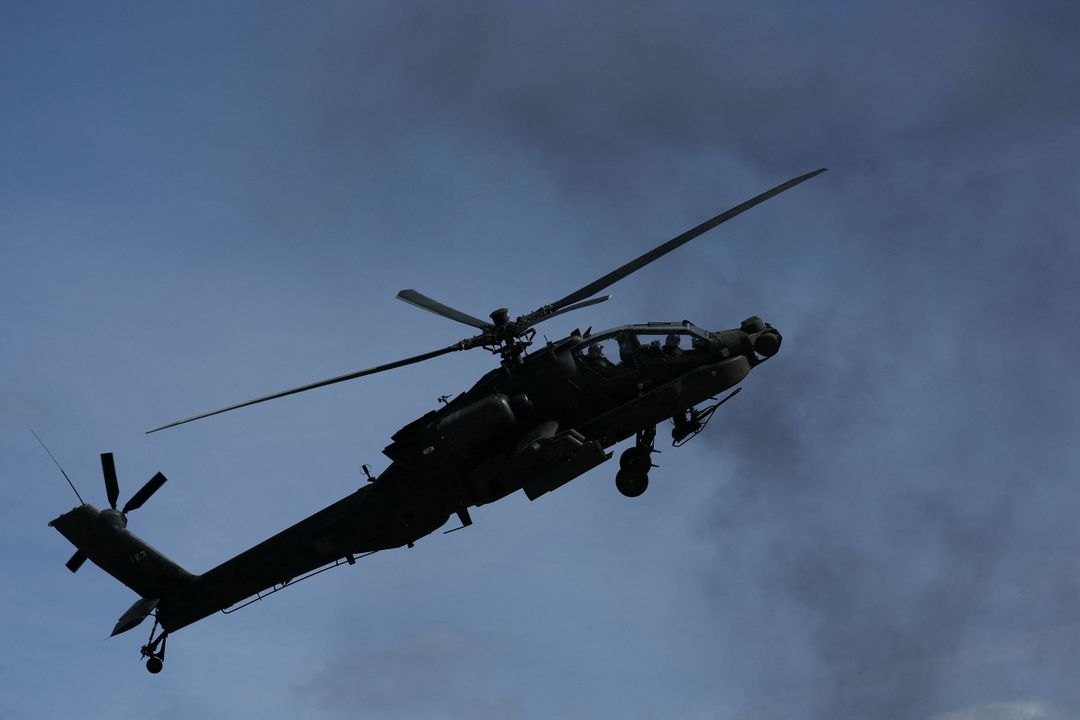 Saudi Arabia intercepts Houthi missiles as two pilots die in helicopter crash