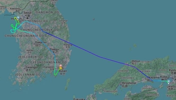 "Delayed by 5 Hours"... Flights Diverted and Delayed One After Another at Incheon Airport Amid 94-km/h Winds