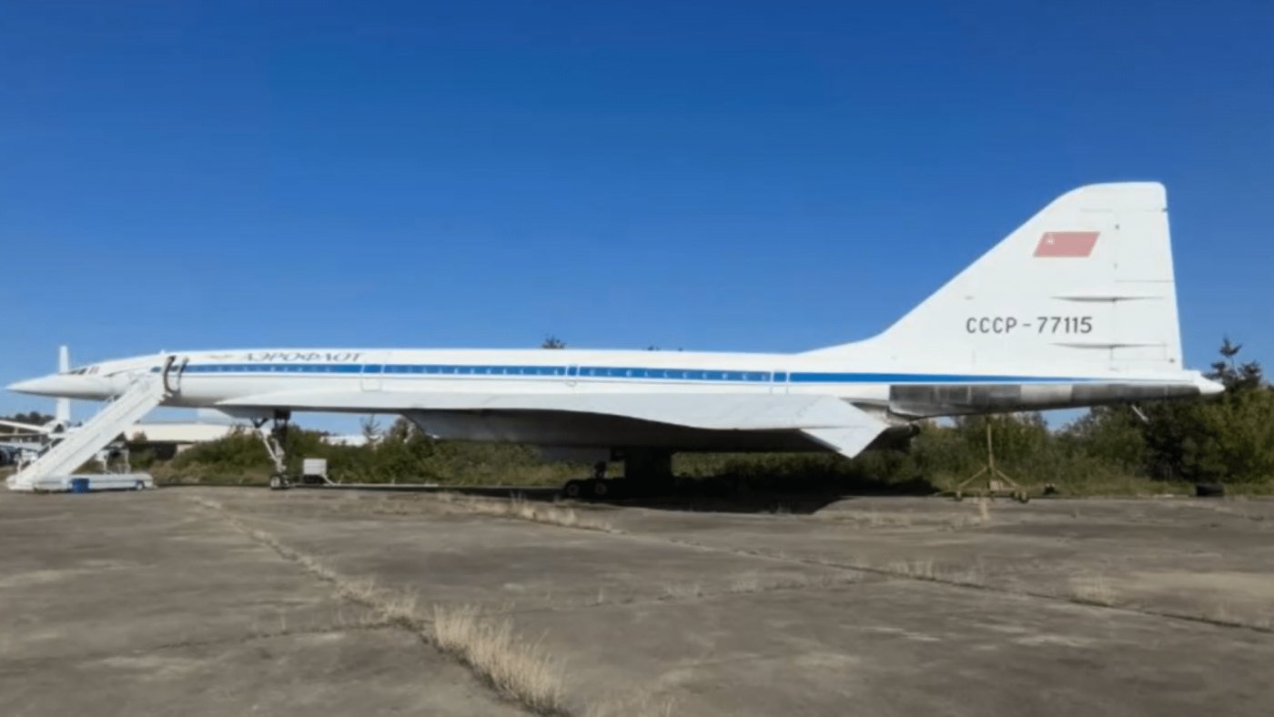 A Tu-144 ‘Russian Concorde’ is Being Restored for Display Ahead of Expected MAKS Return