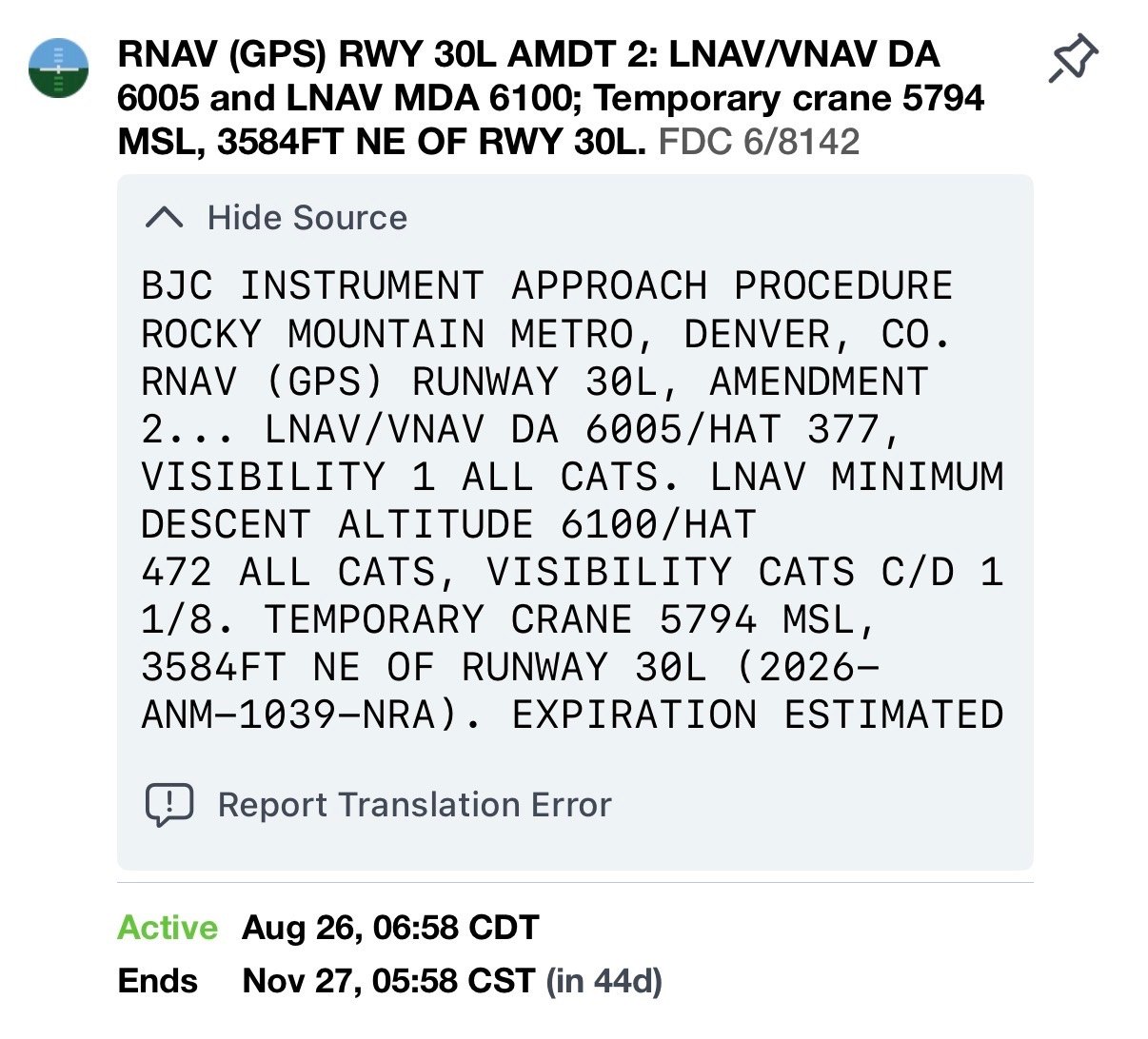 The Deal With ForeFlight’s ClearNOTAMS