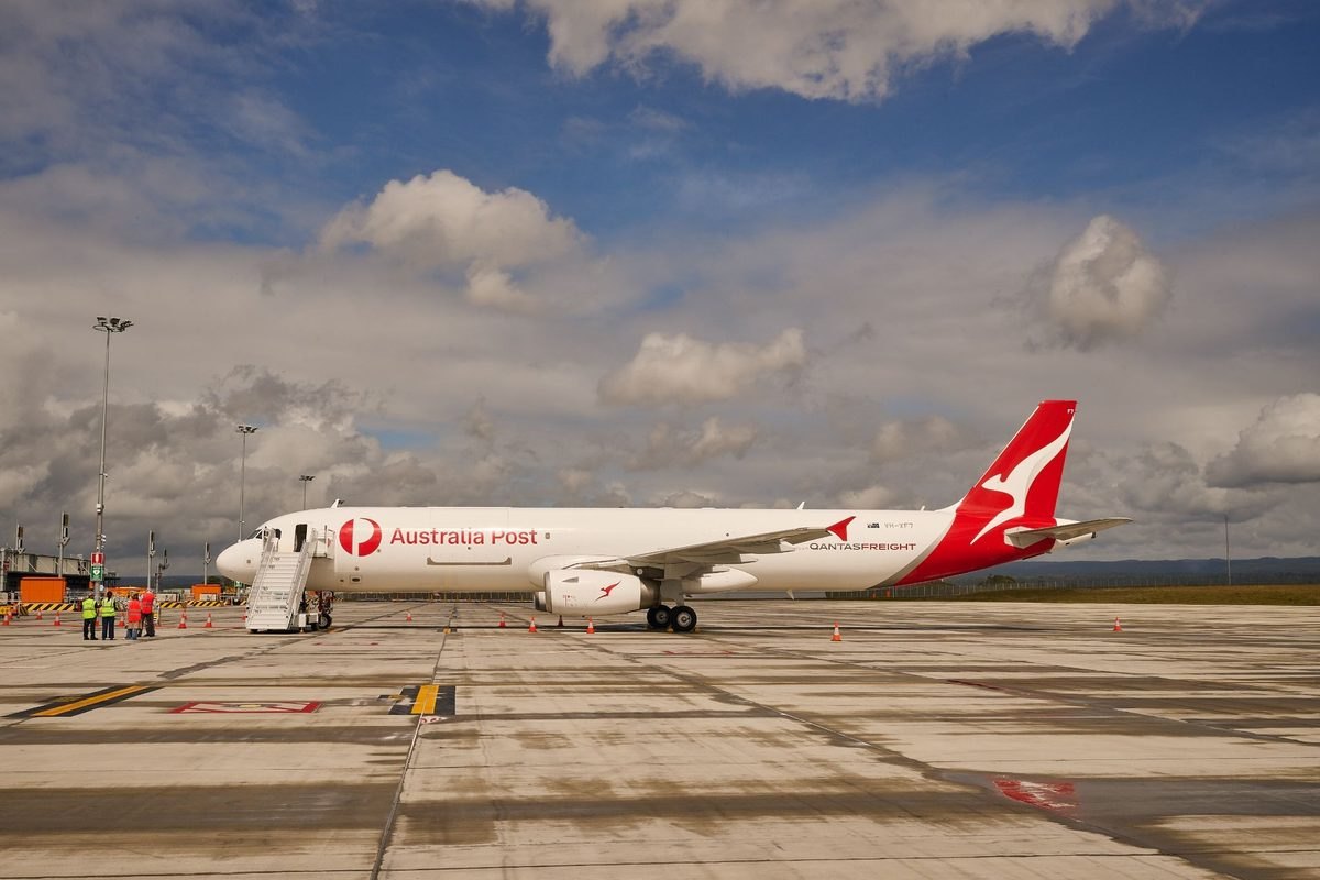 Qantas Freight and Australia Post welcome A321 freighter ahead of Christmas peak