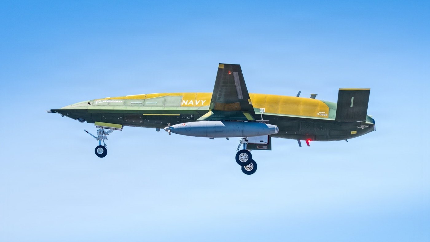 MQ-25A Stingray Remotely Controlled from USS Ronald Reagan