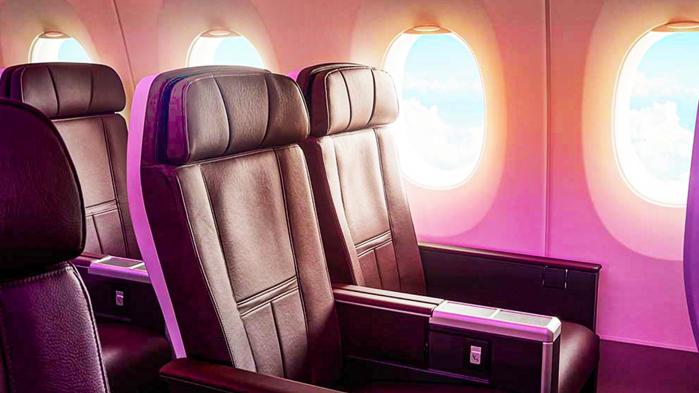 Virgin Atlantic's Premium Cabin Gives 4 More Inches Of Pitch Than Economy Delight, But Skips The Lounge