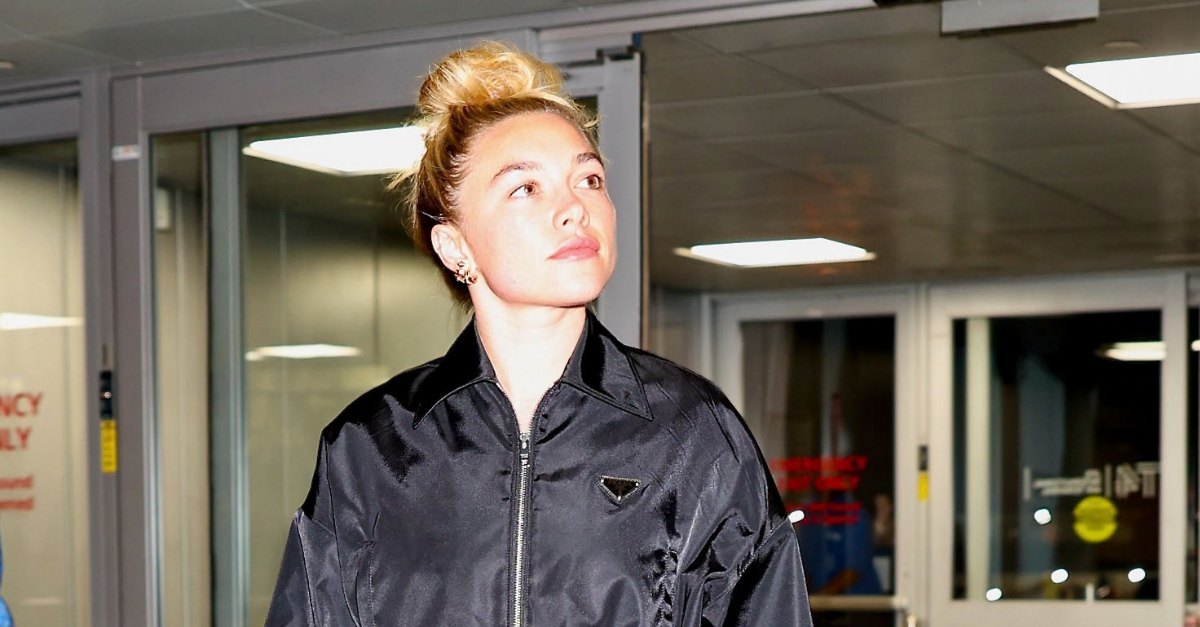 Florence Pugh's Airport Shoes Are Way More Trendy Than Black Boots