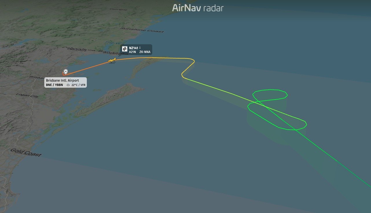 Air New Zealand flight requested medical assistance as a flight attendant was receiving oxygen