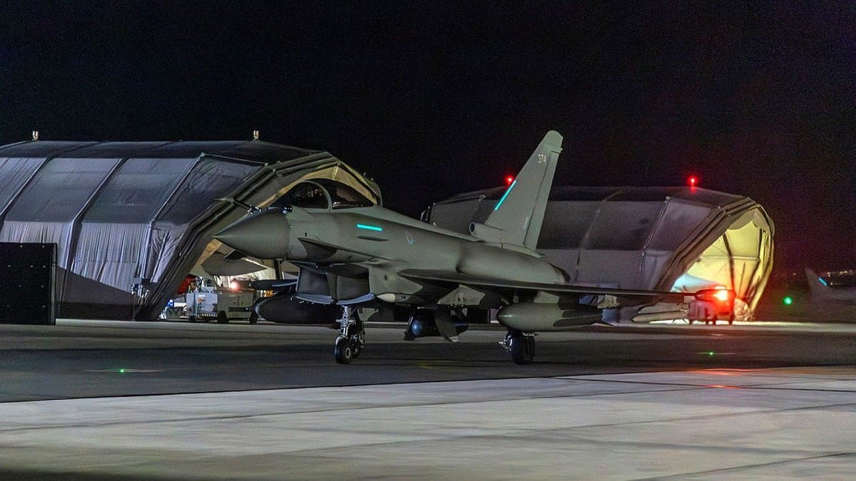 Royal Air Force Deploys Typhoon Fighters to Saudi Arabia to Defend Against Houthi Attacks