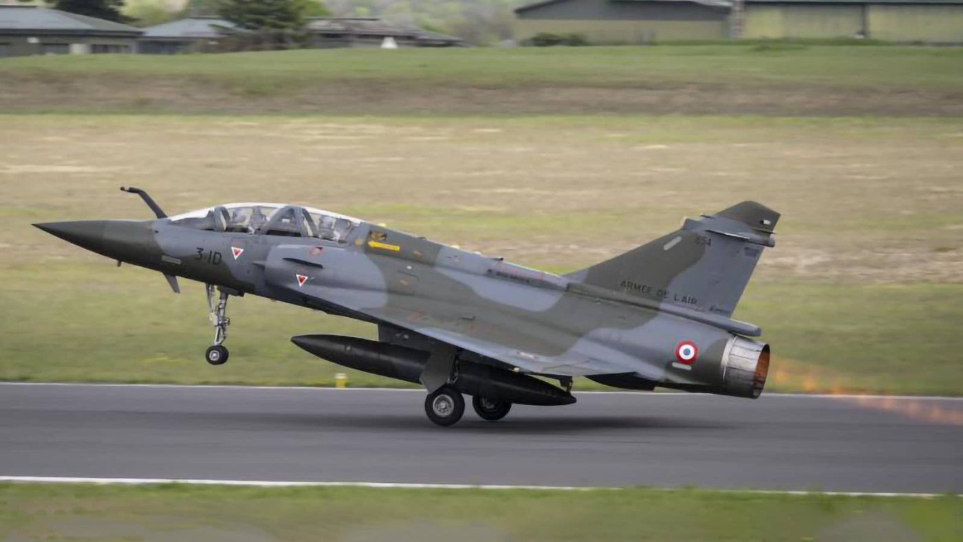 French Mirage 2000D Crashes During Night Training Mission