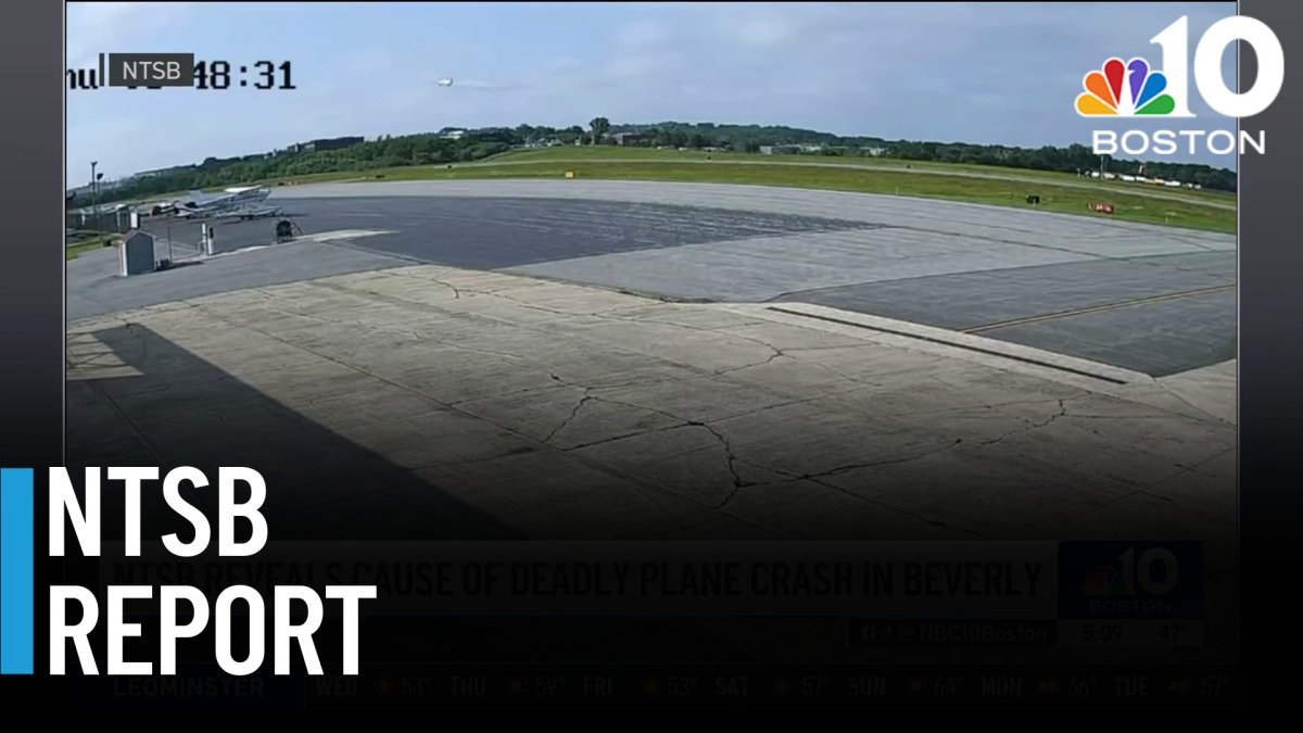 NTSB reveals cause of deadly plane crash in Beverly