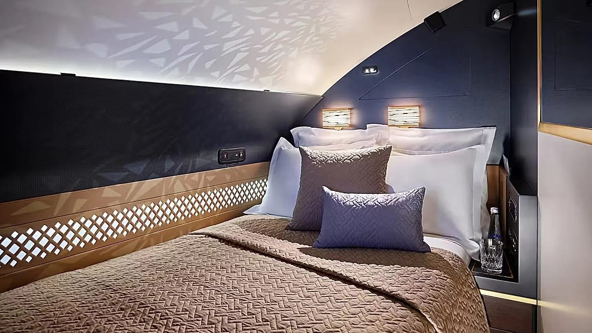 Residences, shower spas and private lofts: The most luxurious airline experiences ranked