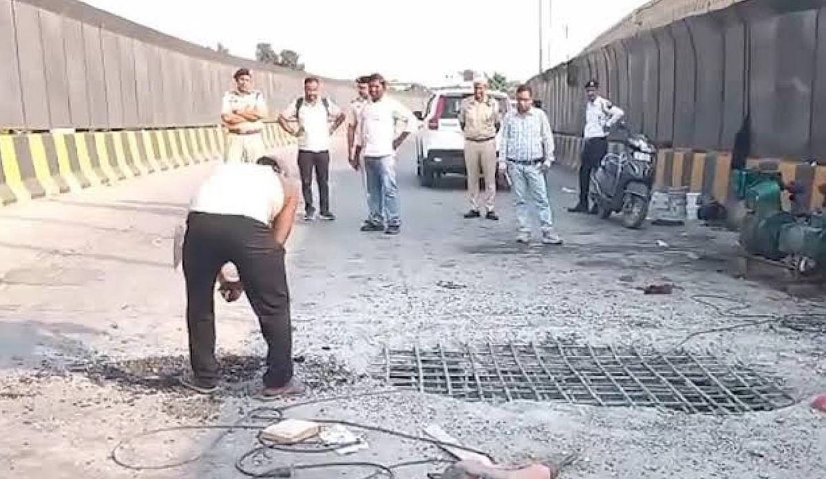 Old RTR flyover carriageway towards Vasant Vihar from IGI Airport closed until Oct 25