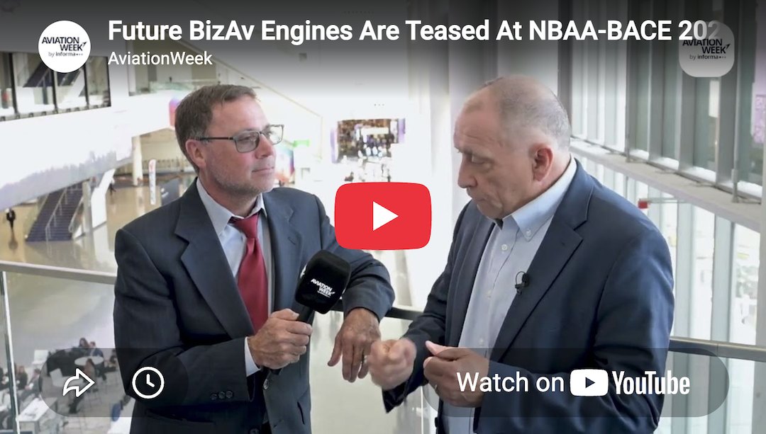Video: Future BizAv Engines Are Teased At NBAA-BACE 2026