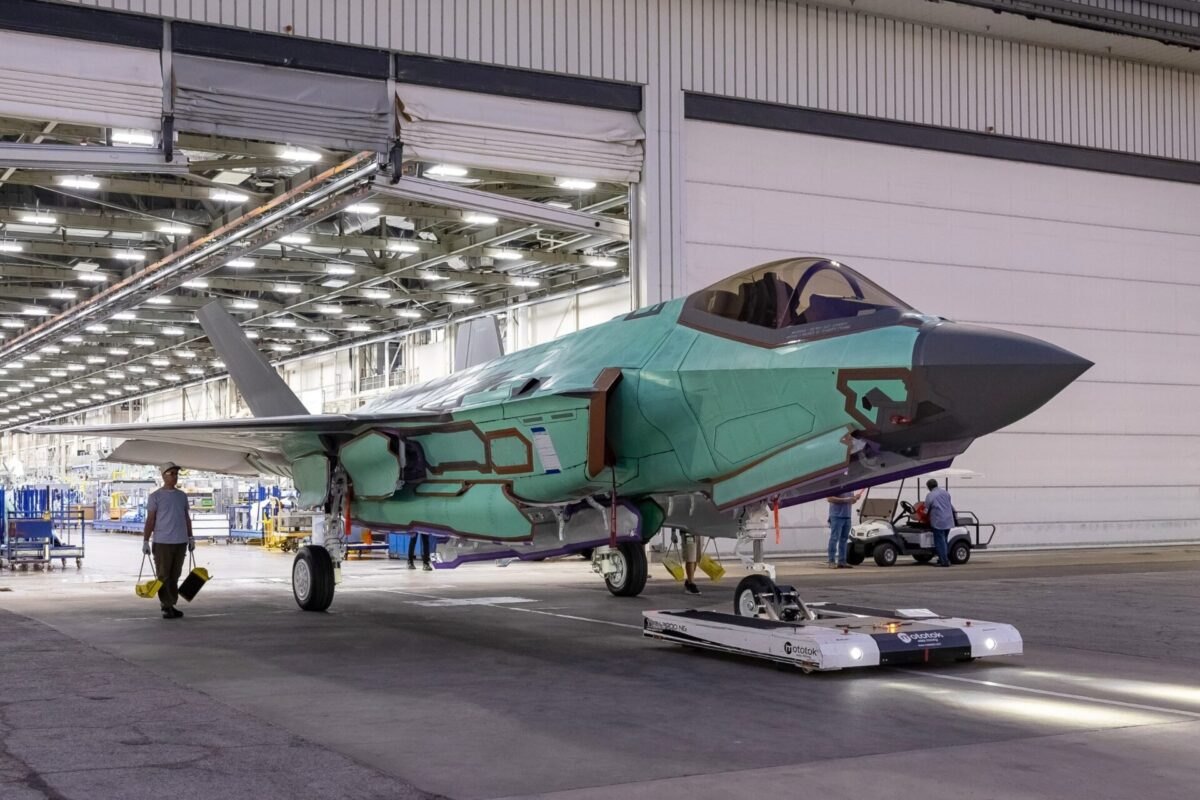 Pentagon and Lockheed agree 10-year framework for at least 850 F-35s