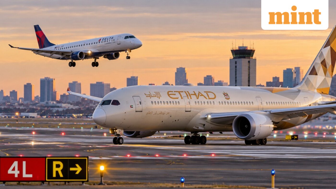 Etihad Dreamliner crosses runway at Boston airport, forcing Delta flight to go around: How the incident unfolded