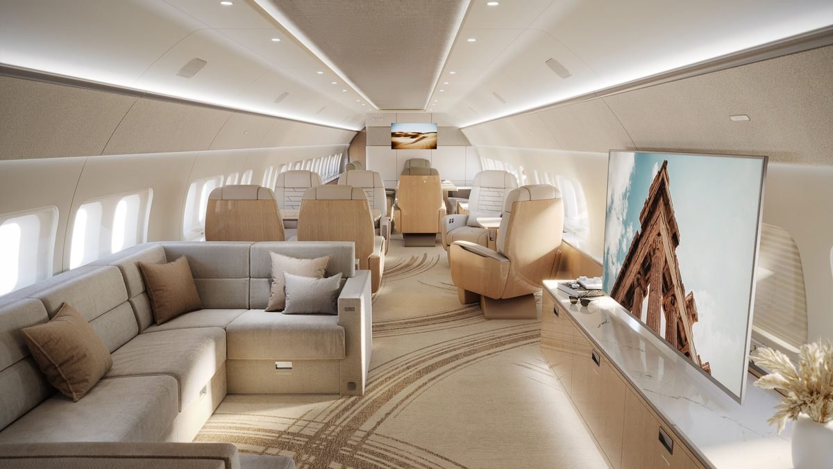 Boeing aims to shorten cabin completion times for $100 million BBJ Select