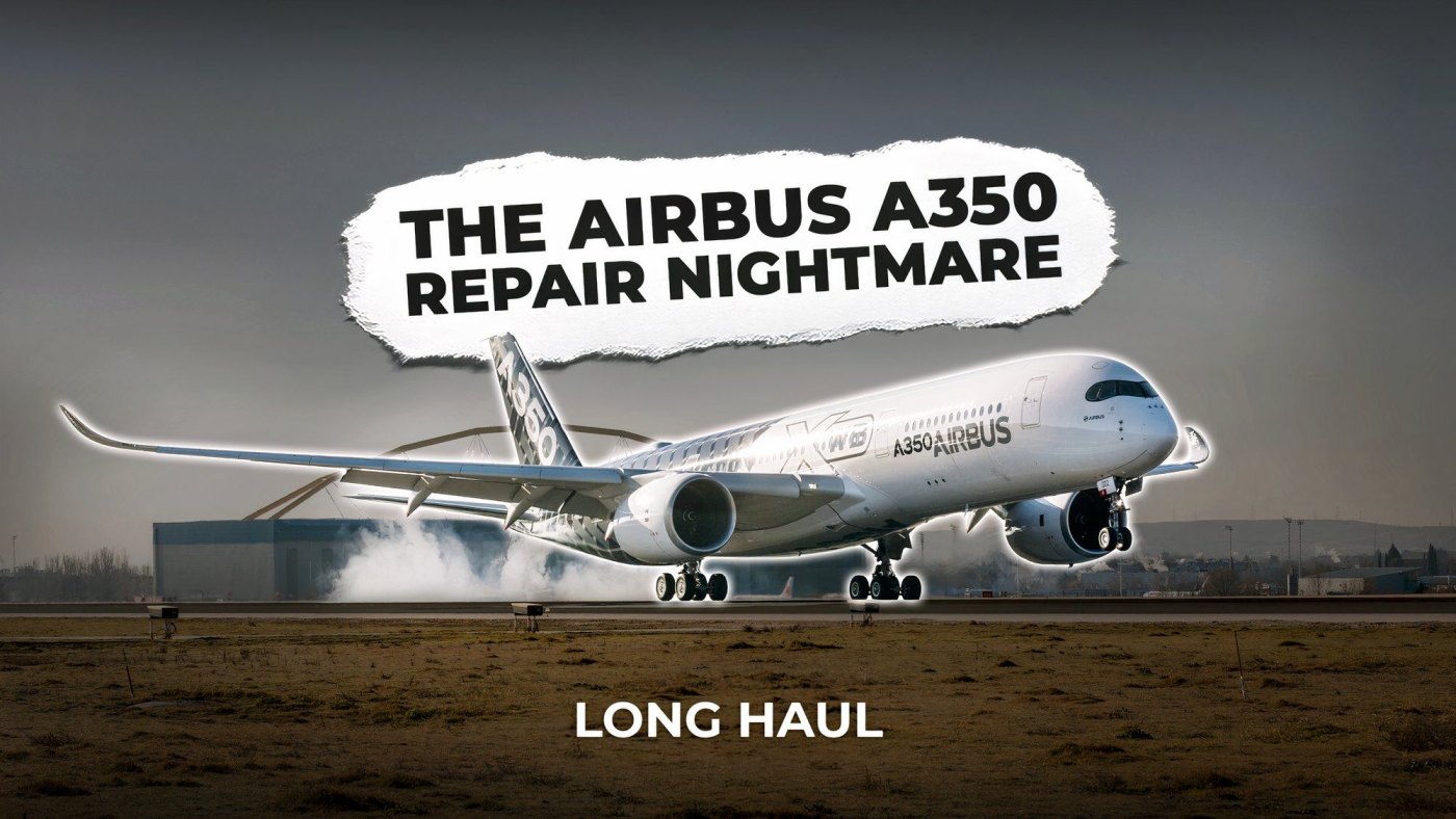 The Problem With The Airbus A350's Carbon Fiber Fuselage