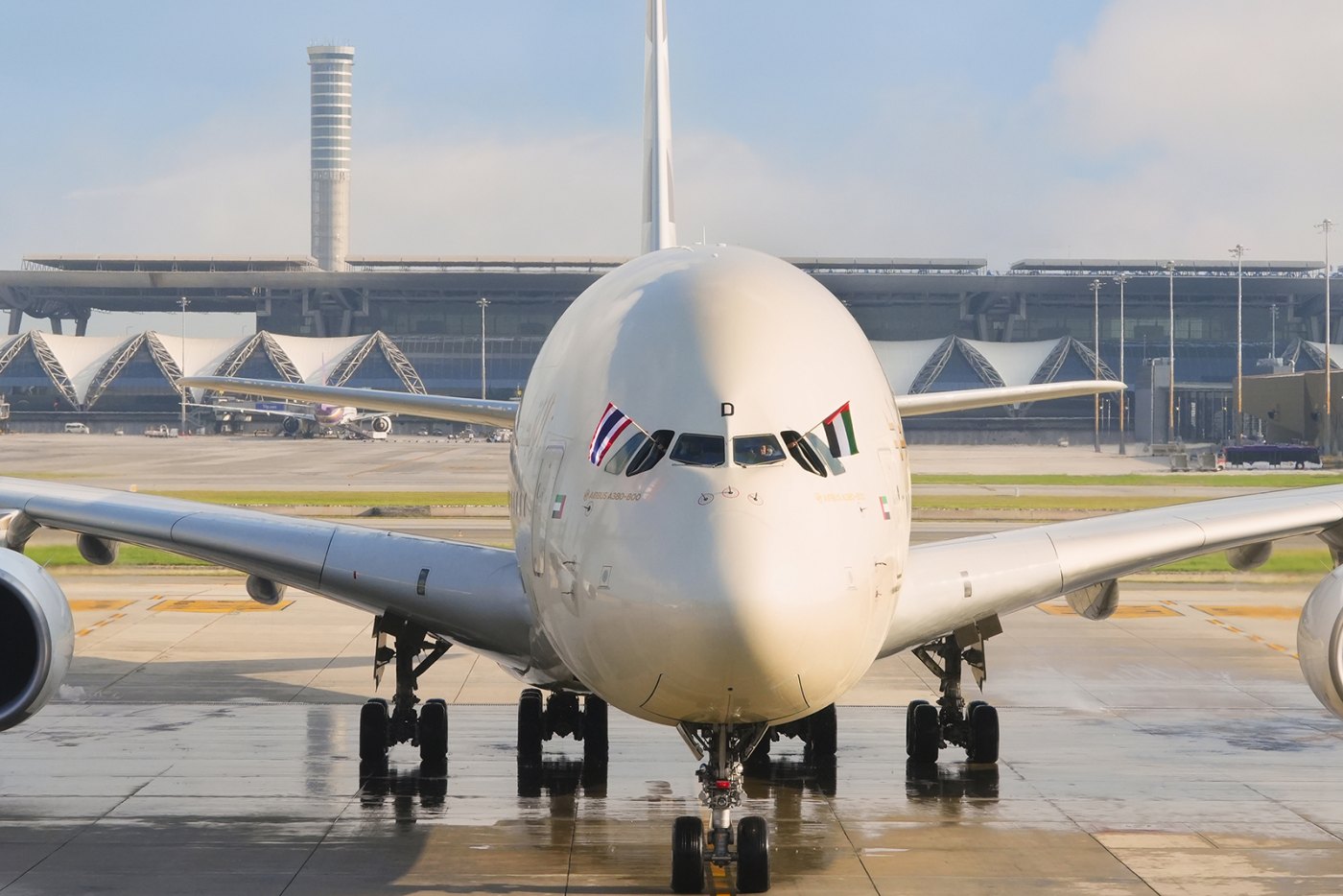 Etihad’s A380 has landed in Thailand for the first time