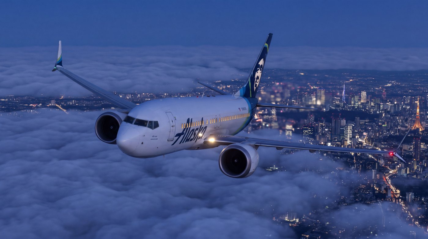 Alaska Airlines To Launch 8-Hour 737 MAX 8 Flights From Anchorage To Tokyo