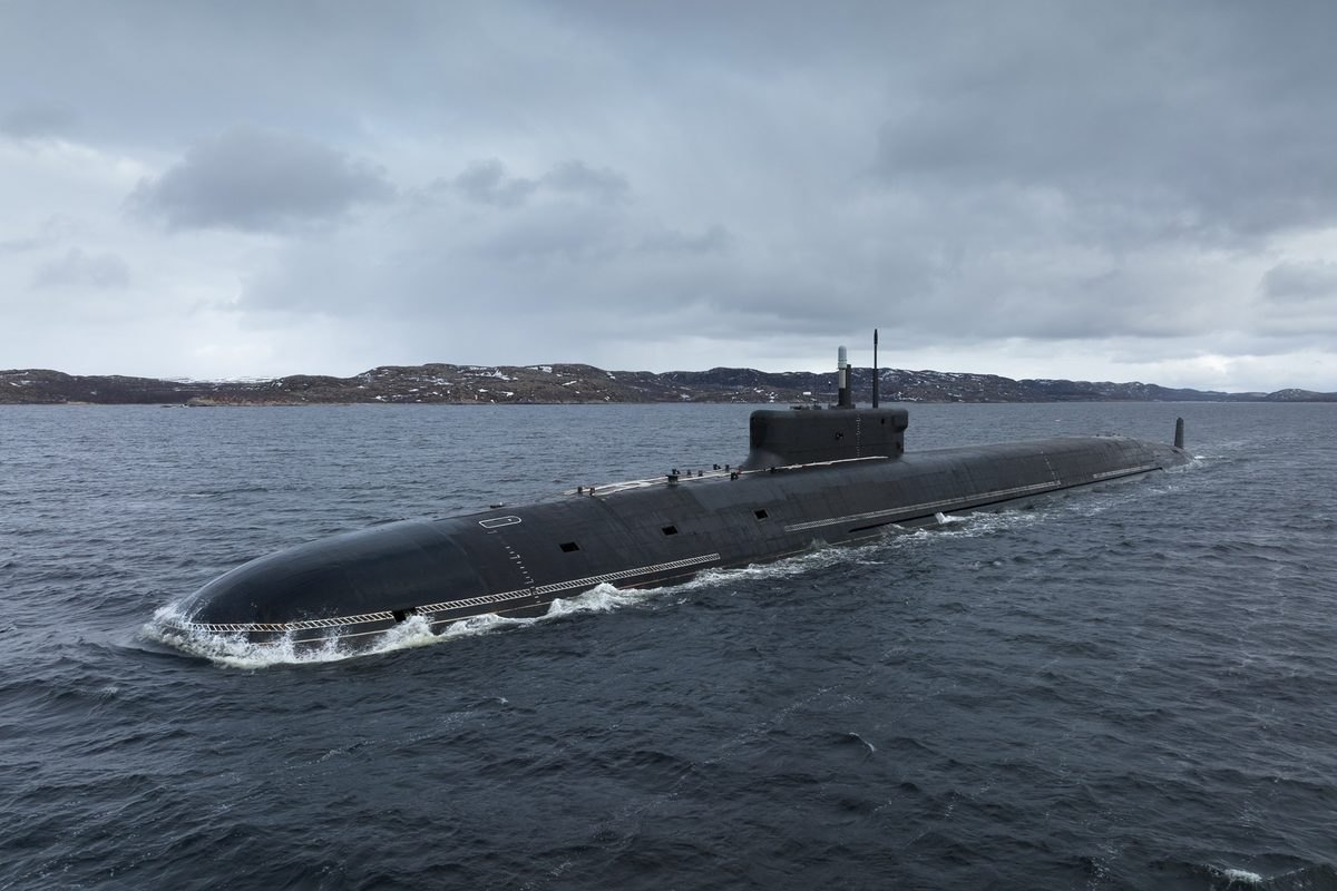 Russian nuclear submarine fires Bulava ballistic missile across Russia