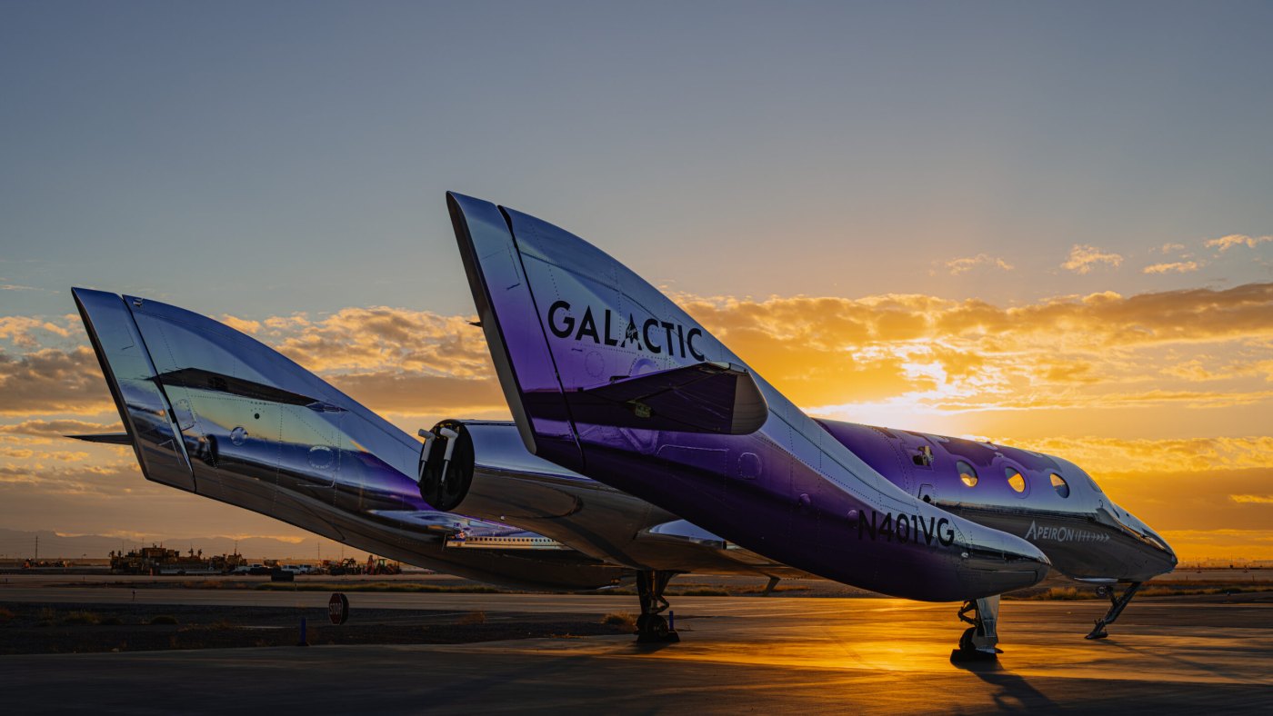 The last, best hope for space tourism just rolled onto a runway in Arizona
