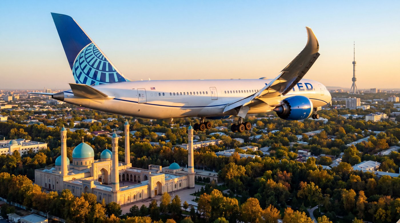 United Airlines Eyes 2 Central Asian Countries That No US Carrier Has Ever Served
