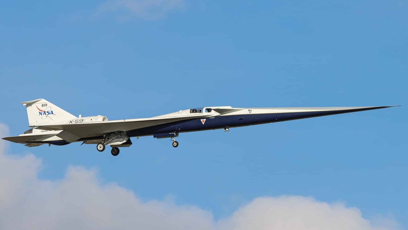 NASA’s X-59 QueSST Heads to Kennedy Space Center