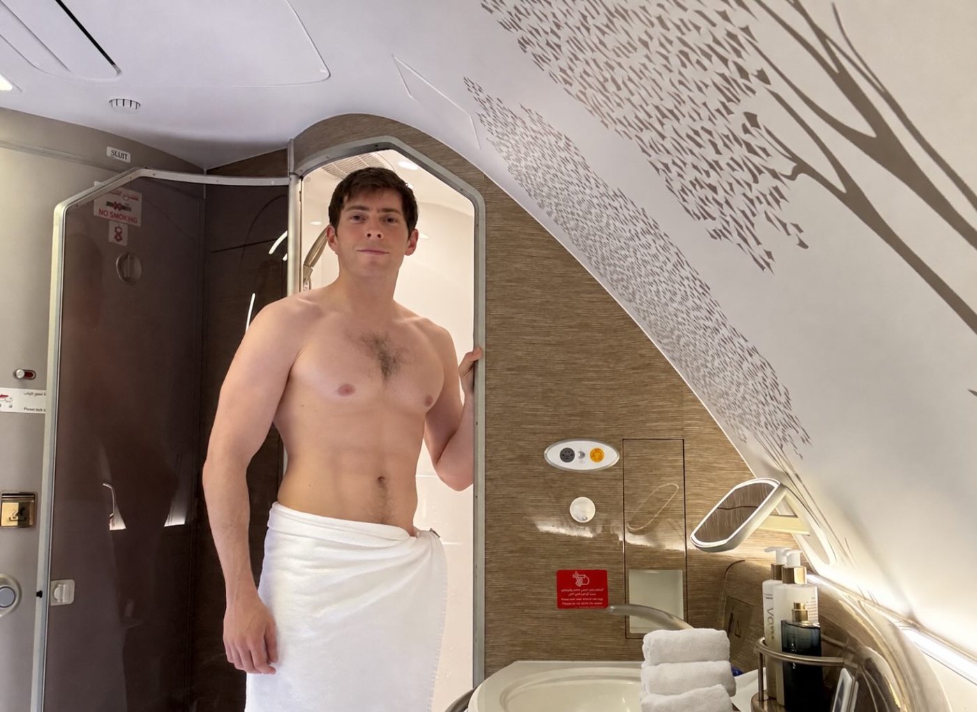 Inside Emirates’ A380 First Class Shower, Aviation’s Most Outrageous Luxury