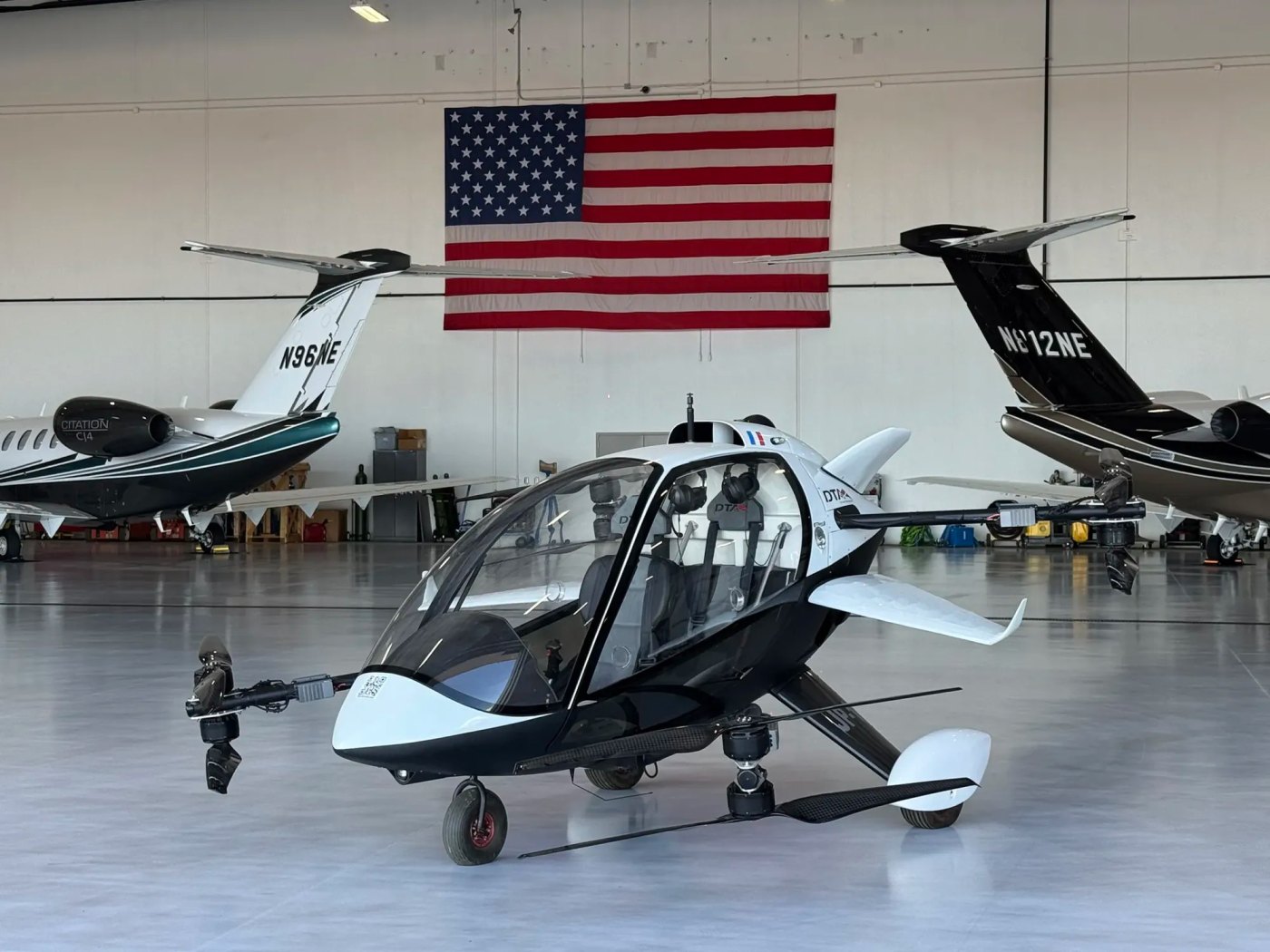 DTA Plans U.S. Flight Tests for Personal Multicopter