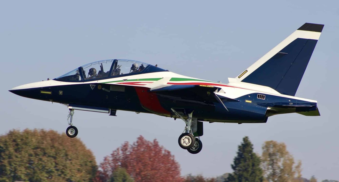 First M-346 For Frecce Tricolori Takes Flight
