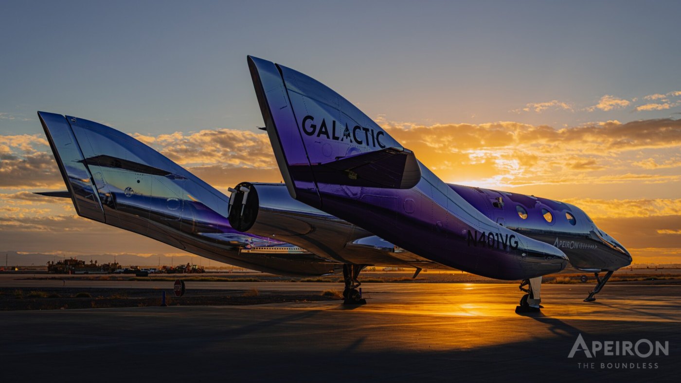 Virgin Galactic Flies New Spaceship to Spaceport