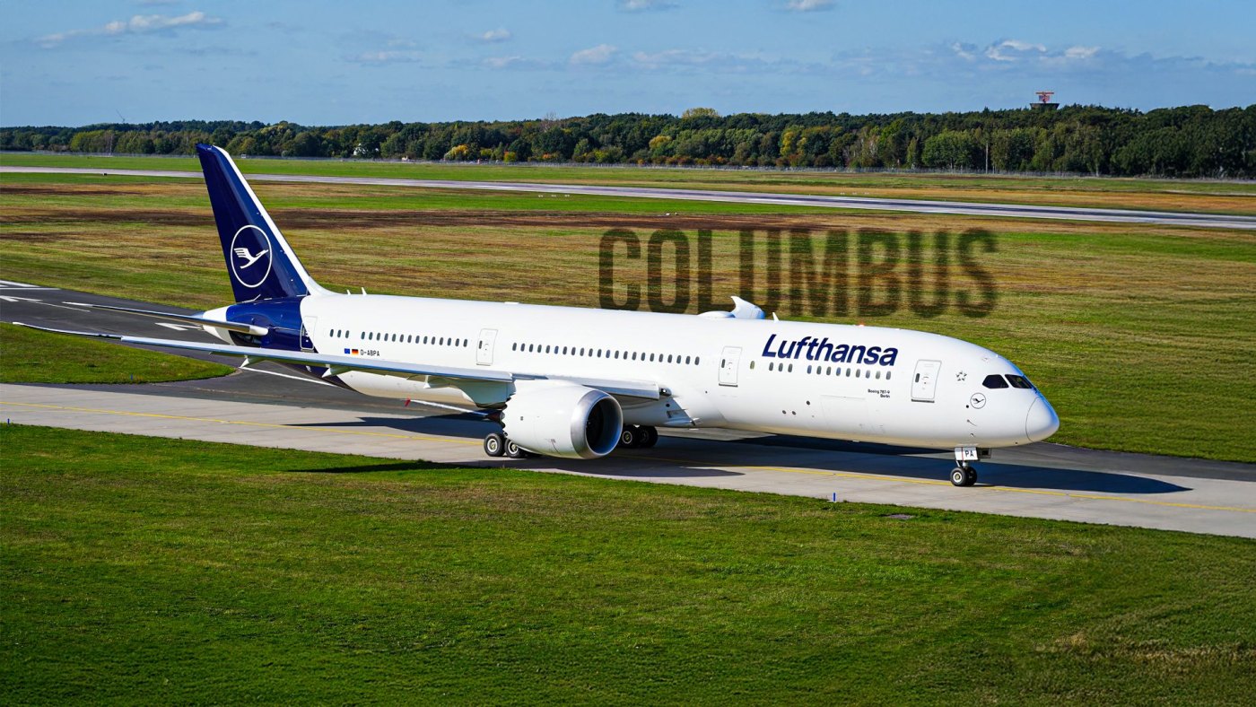 Why Lufthansa Is Risking A 287-Seat Boeing 787-9 On Columbus' 1st-Ever Nonstop To Europe