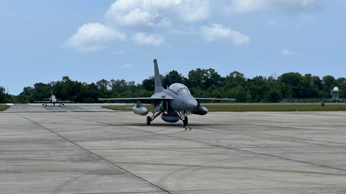 Malaysia’s first FA-50M fighter arrives ahead of Hawk retirement